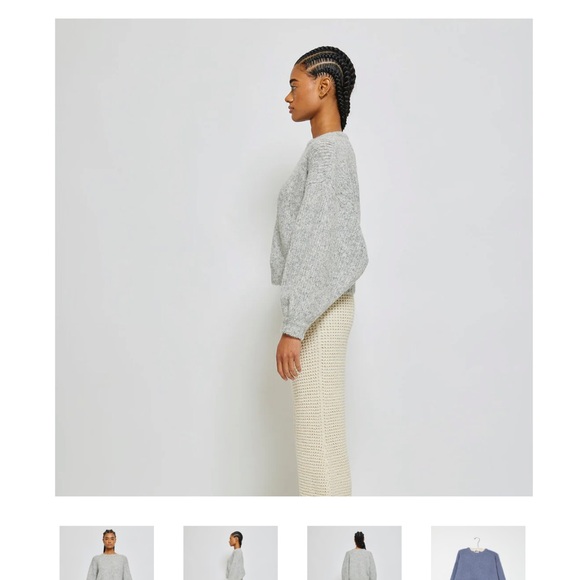 Atelier Delphine alpaca balloon sleeve sweater - Picture 6 of 7